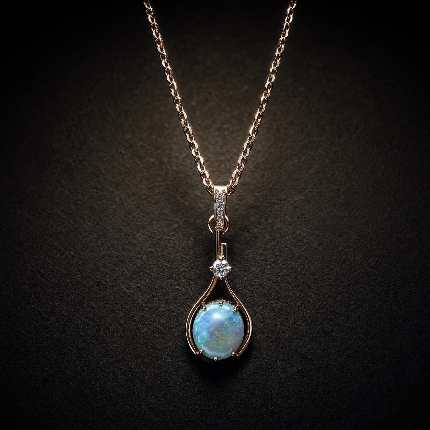 One only, handmade 18ct yellow and white gold. Chain not included. Code: RSD HMP 002. Valuation AUD $10,350.00